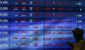 IHSG Terperosok ke 6.742 Tutup Pekan Ini