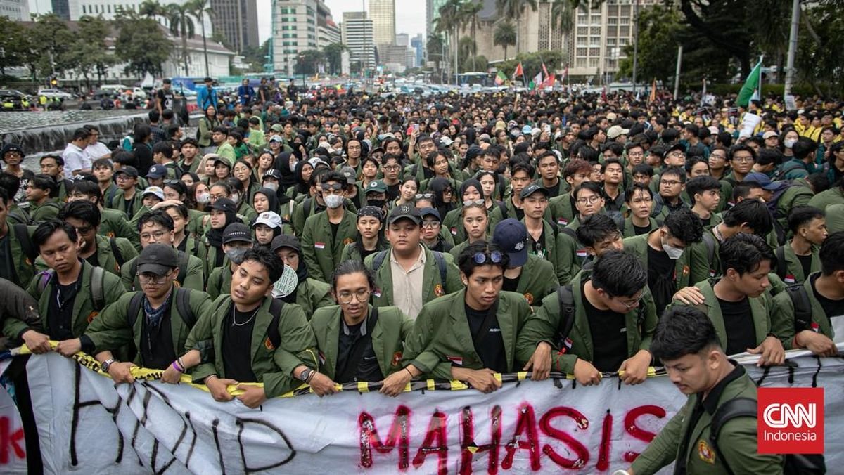 Media Asing Soroti Demo Mahasiswa #IndonesiaGelap