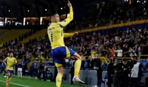 Ronaldo Cetak Gol Heading Gila saat Al Nassr Gebuk Al Wasl 4-0