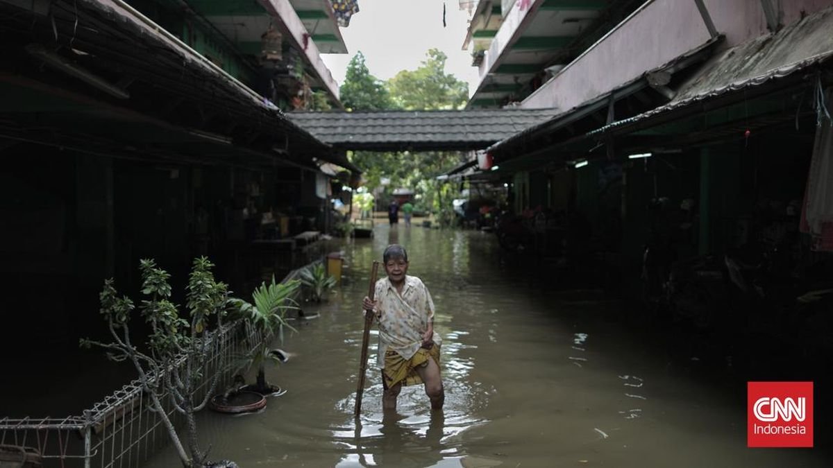 Banjir Rendam Rusunawa Bumi Cengkareng Indah