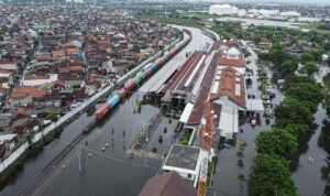 KAI Batalkan Sejumlah Perjalanan KA 3-5 Februari Imbas Banjir Grobogan