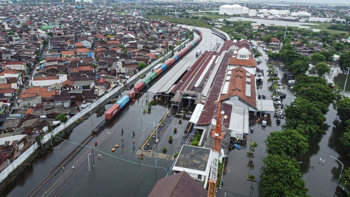 KAI Batalkan Sejumlah Perjalanan KA 3-5 Februari Imbas Banjir Grobogan