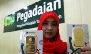 Jadi Bank Emas, Deposito Pegadaian Melonjak 300 Kg dalam Dua Pekan