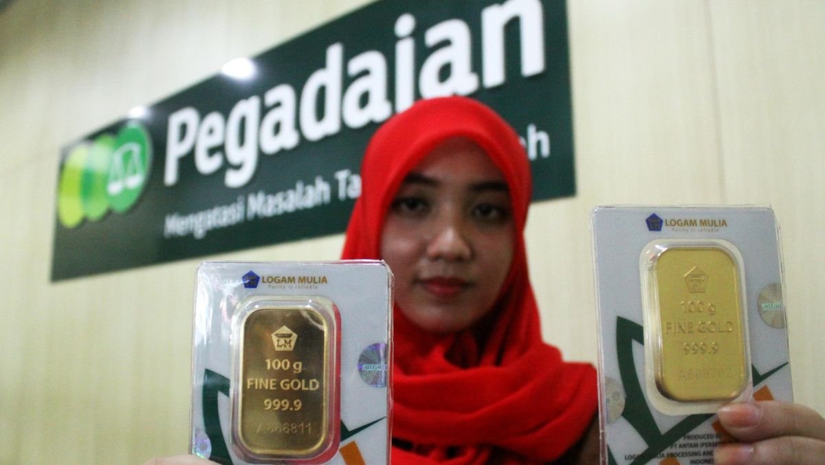 Jadi Bank Emas, Deposito Pegadaian Melonjak 300 Kg dalam Dua Pekan