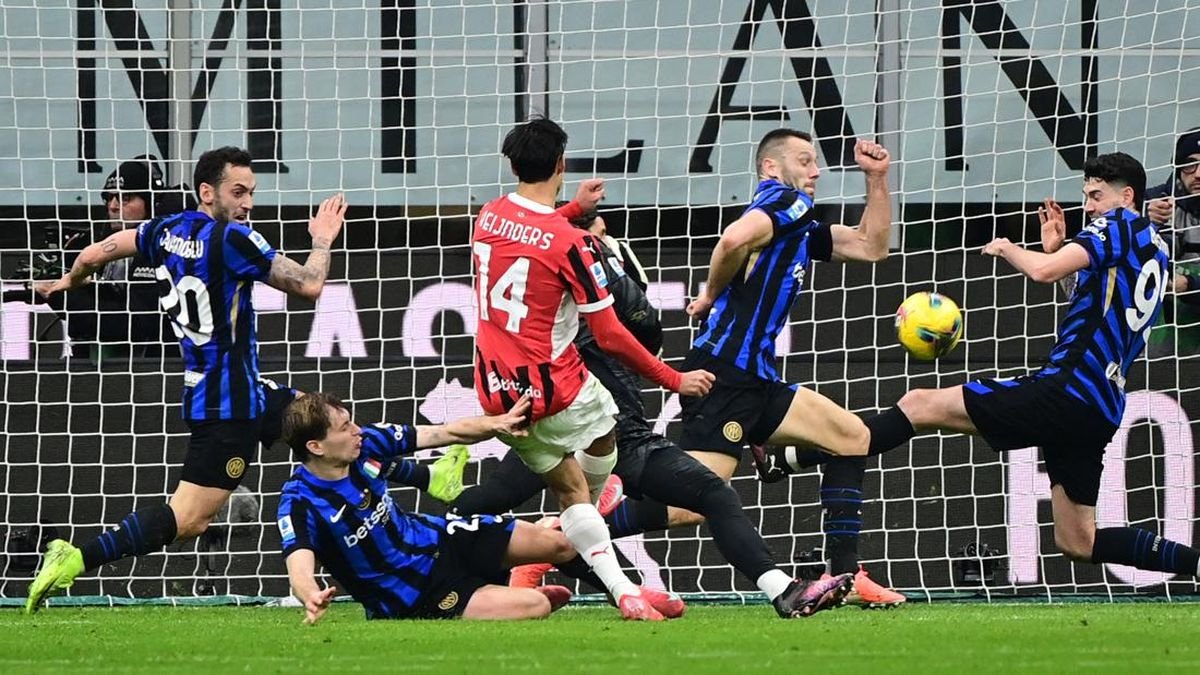 Reijnders Cetak Gol, Milan vs Inter Imbang Dramatis