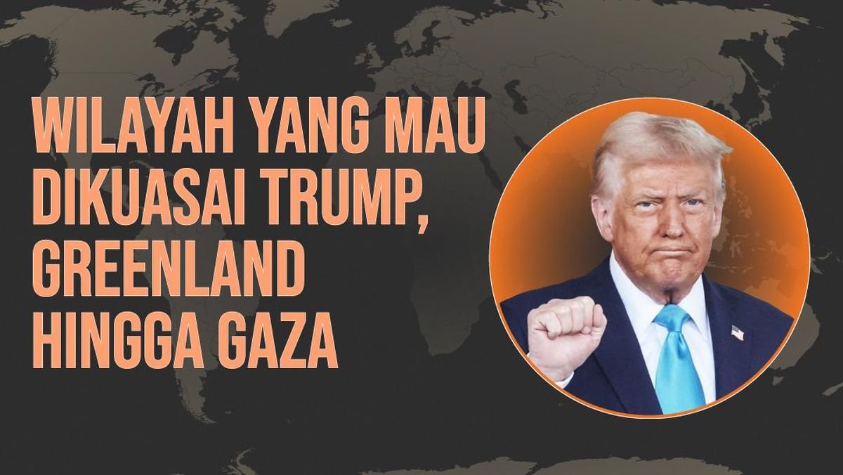 INFOGRAFIS: 3 Wilayah yang Mau Dikuasai Trump