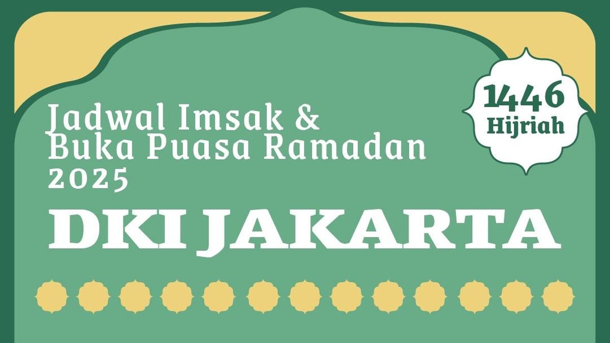 INFOGRAFIS: Jadwal Imsak dan Buka Puasa Wilayah DKI Jakarta