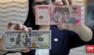 Rupiah Terkapar di Rp16.488 Sore Ini