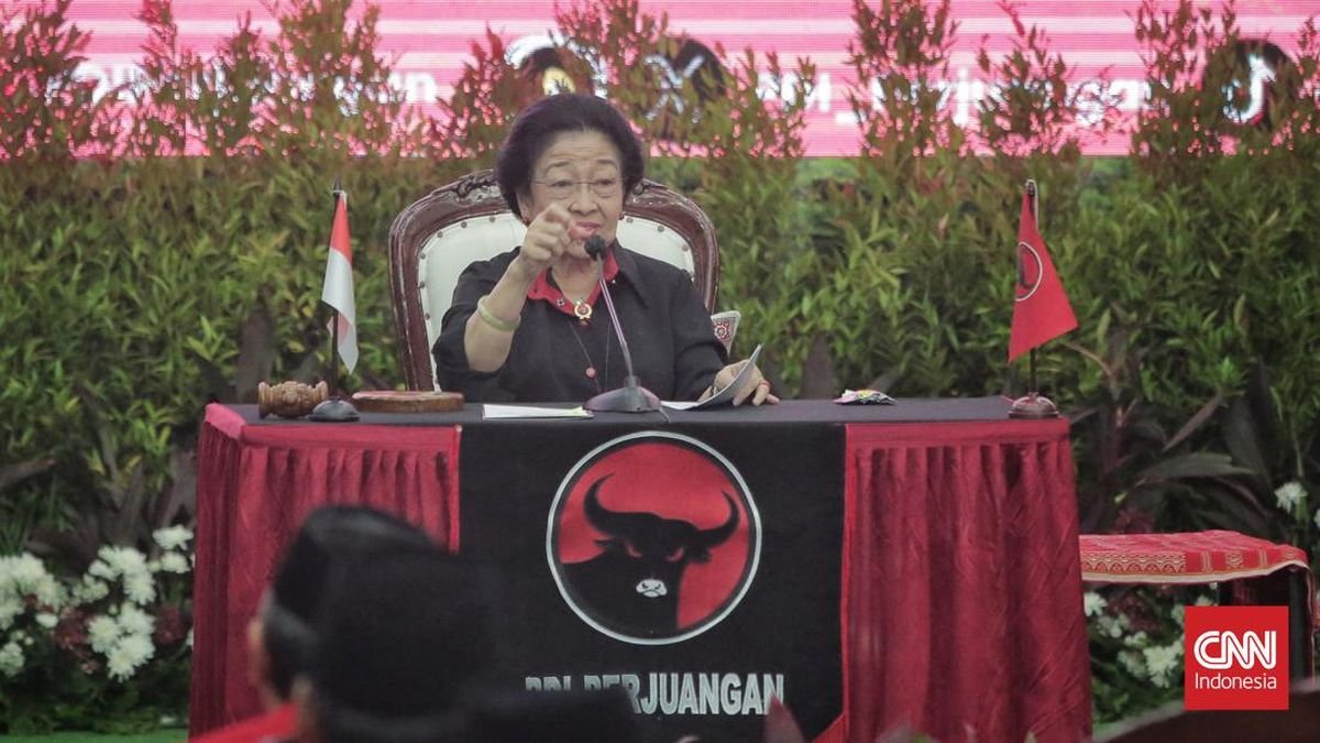 Sederet Pesan Megawati ke Kader Usai KPK Tahan Hasto