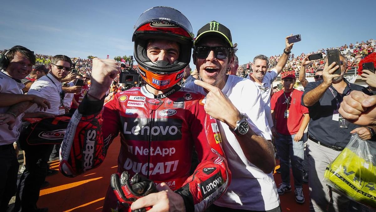 Respons Ducati Soal Rossi Bisa Rusak Hubungan Bagnaia dan Marquez