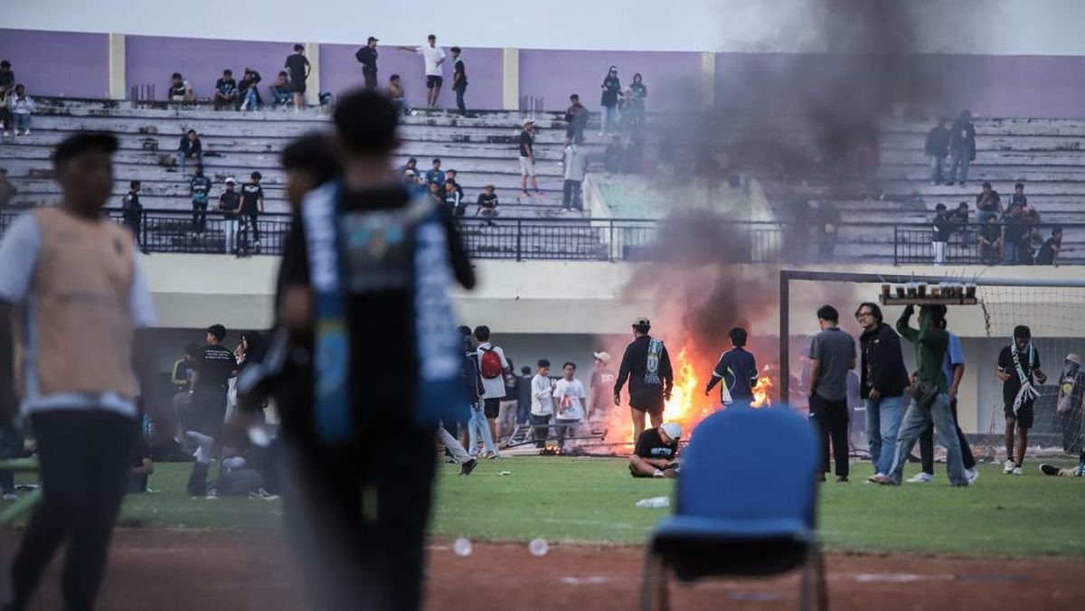 Persela vs Persijap Rusuh, Dilanjutkan Tanpa Penonton di Sidoarjo