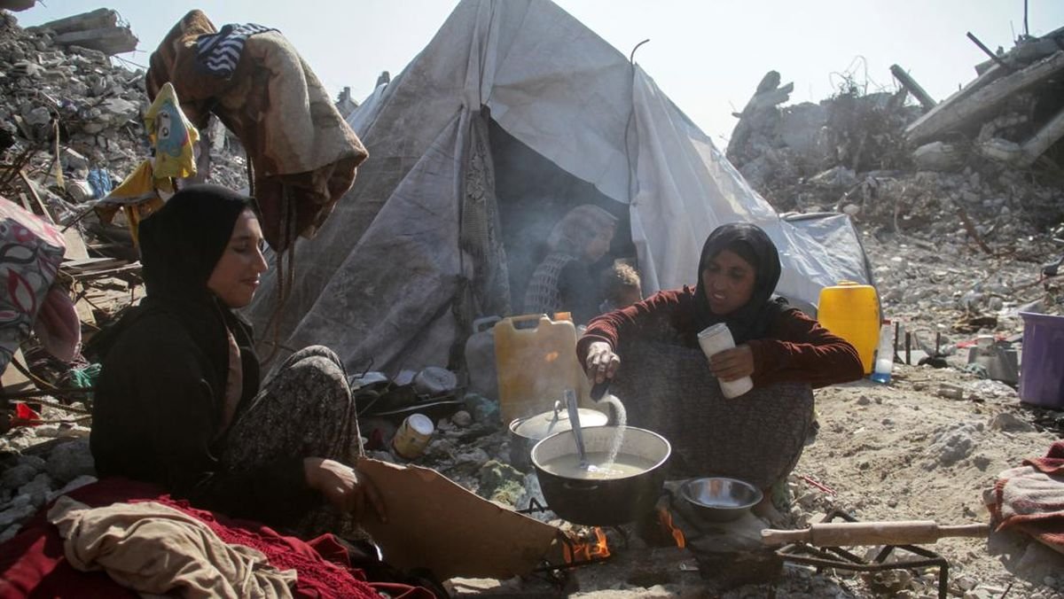 Pilu Warga Gaza Pulang ke Rumah Tinggal Puing