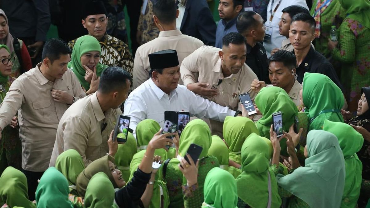 Presiden Prabowo Hadiri Kongres XVIII Muslimat NU