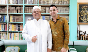 Raffi Ahmad Temui Rizieq Shihab, Bahas Majelis Taklim untuk Anak Muda