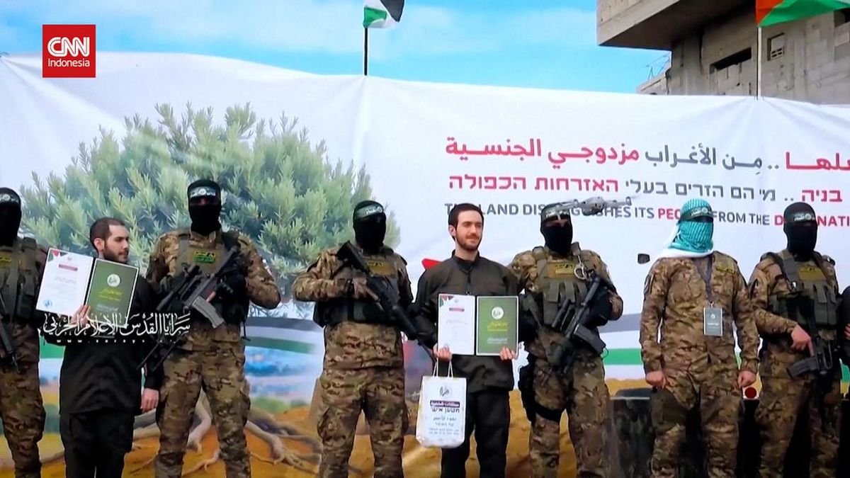 Hamas Membebaskan 3 Sandera Israel Lagi