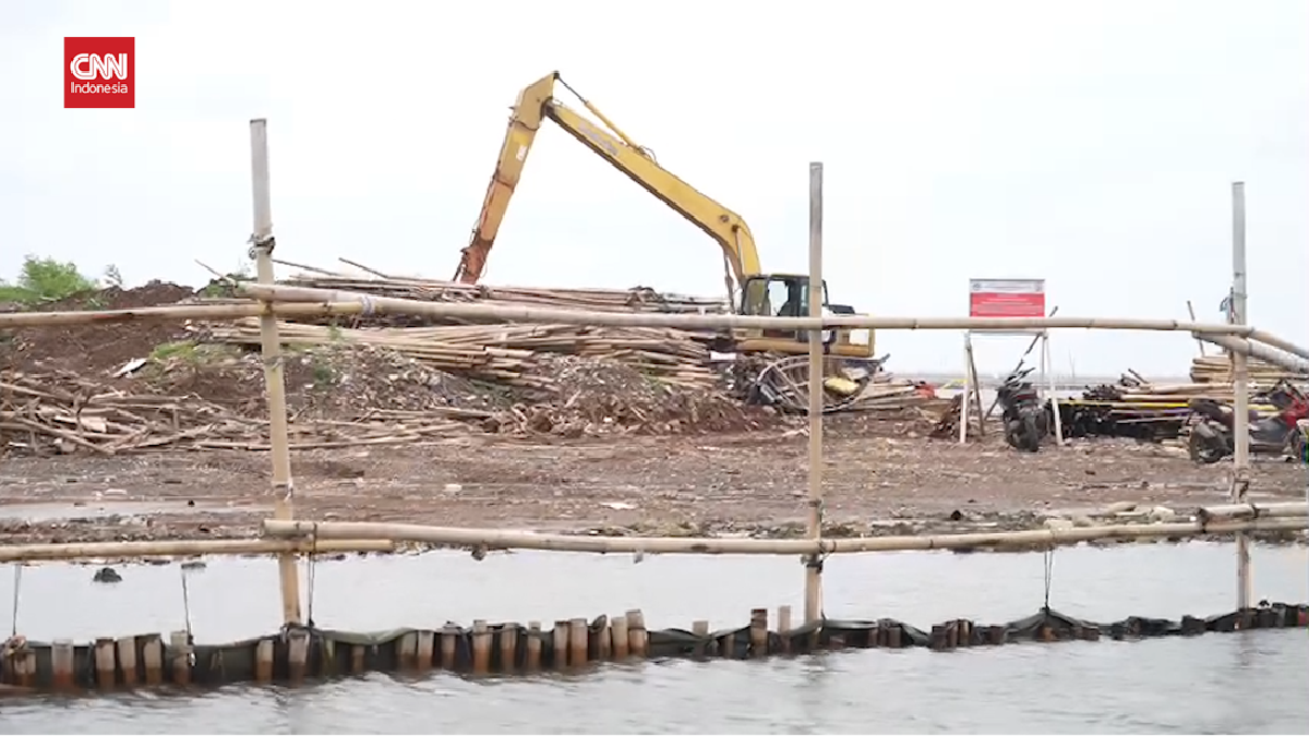 VIDEO: Pembongkaran Pagar Laut Bekasi