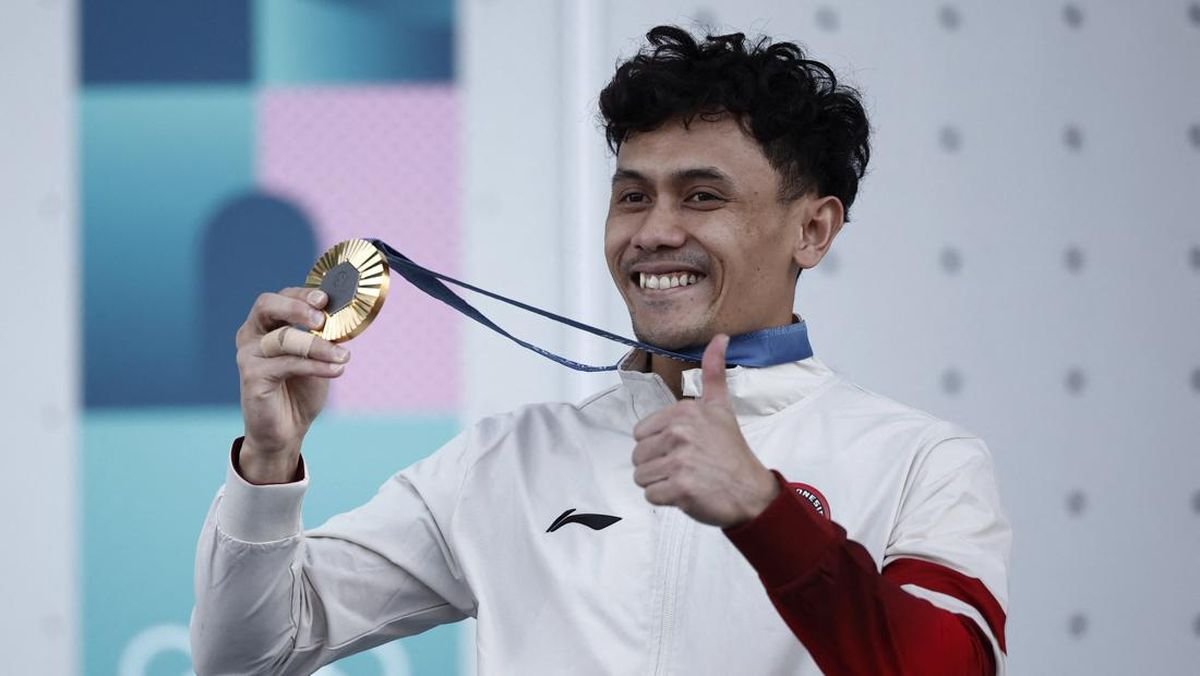 Veddriq Leonardo Sabet Penghargaan Athlete of The Year 2024