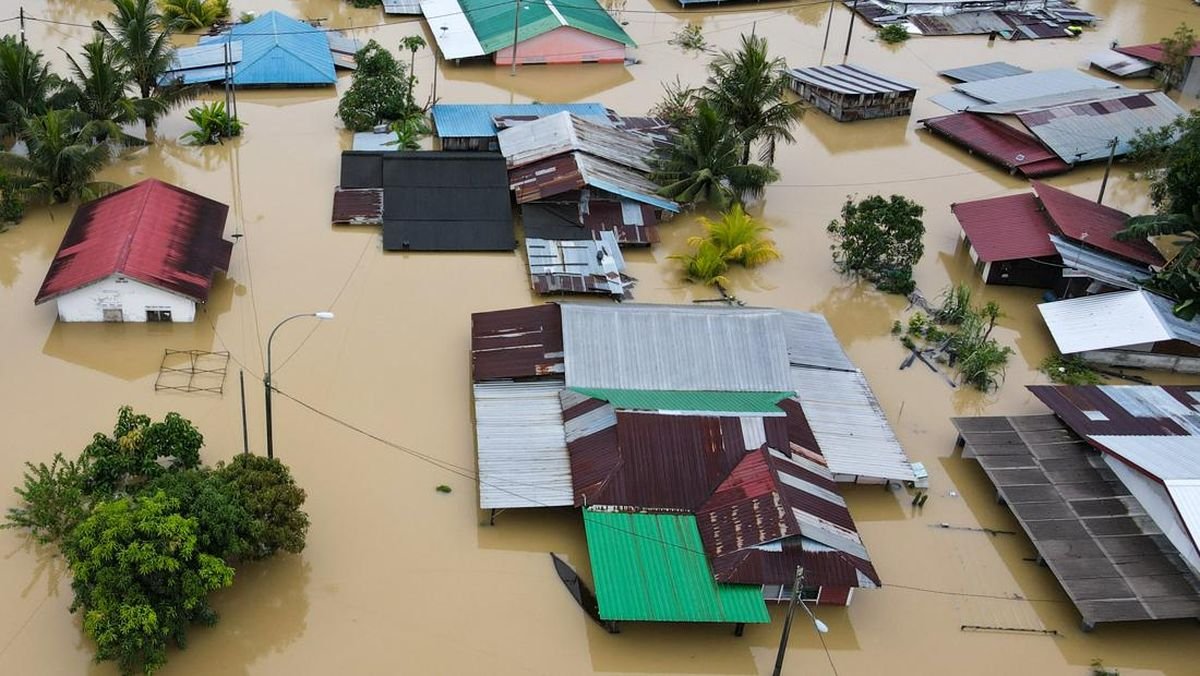 6.992 Keluarga Jadi Korban Banjir di Johor Malaysia, Situasi Memburuk