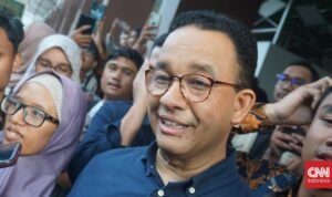 Anies Baswedan Hadir di PN Jakpus, Ikuti Sidang Perdana Tom Lembong