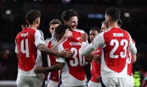 Arsenal ke Perempat Final, Unggul Agregat 9-3