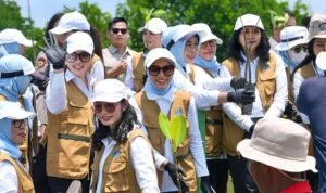 Istri Mensos Dukung Pemberdayaan Komunitas Mangrove Lewat Aksi Rutin