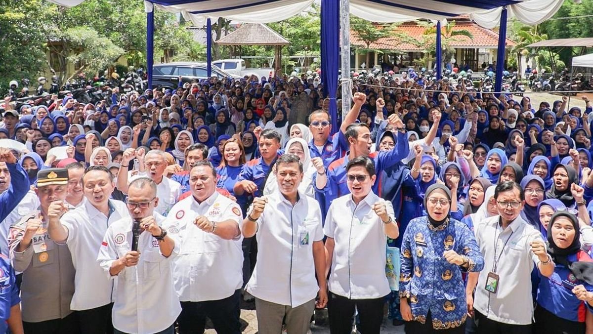 BPJS Ketenagakerjaan Beri JHT dan JKP Bagi Pekerja Danbi Internasional