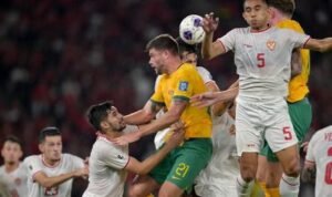 Bek Tengah Australia Terkapar Jelang Lawan Timnas Indonesia