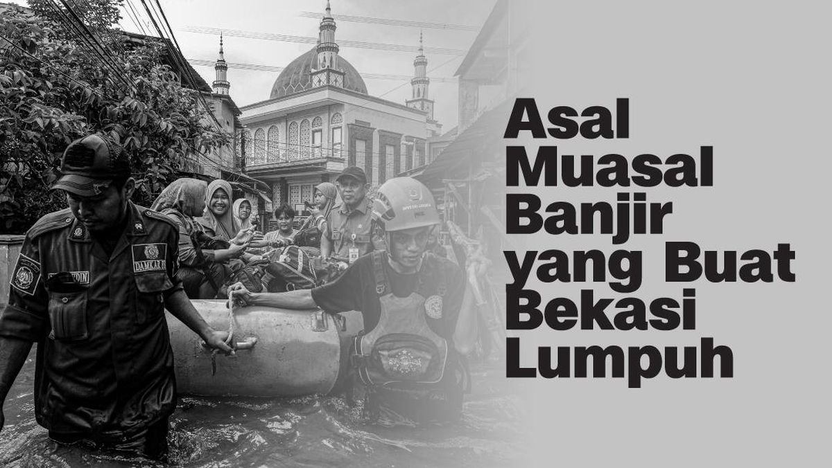 Asal Muasal Banjir yang Buat Bekasi Lumpuh