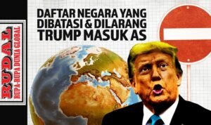 Daftar Negara yang Dibatasi & Dilarang Trump Masuk AS