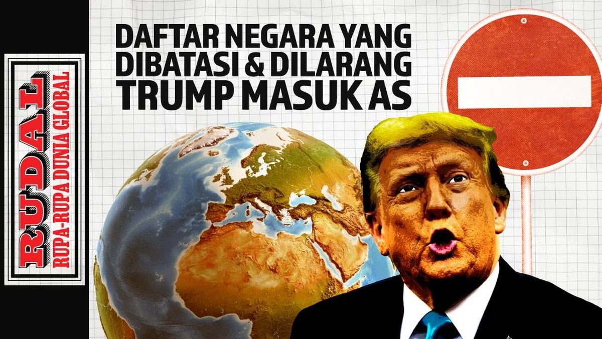 Daftar Negara yang Dibatasi & Dilarang Trump Masuk AS