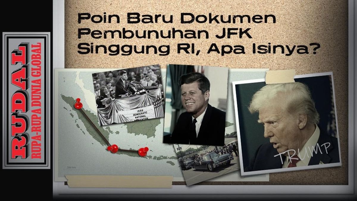 Poin Baru Dokumen Pembunuhan JFK Singgung RI, Apa Isinya?