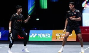 Bagas Tunaikan Janji Bawa Leo ke Final All England 2025