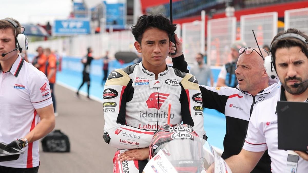 Kronologi Mario Aji Kecelakaan, Gagal Finis di Moto2 Argentina