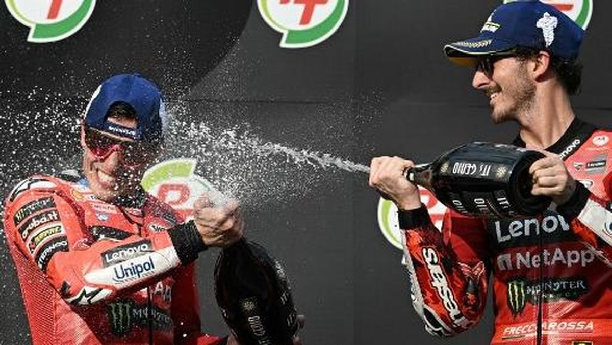 MotoGP Thailand Panas Menyengat, Tangan Bagnaia Sampai Melepuh