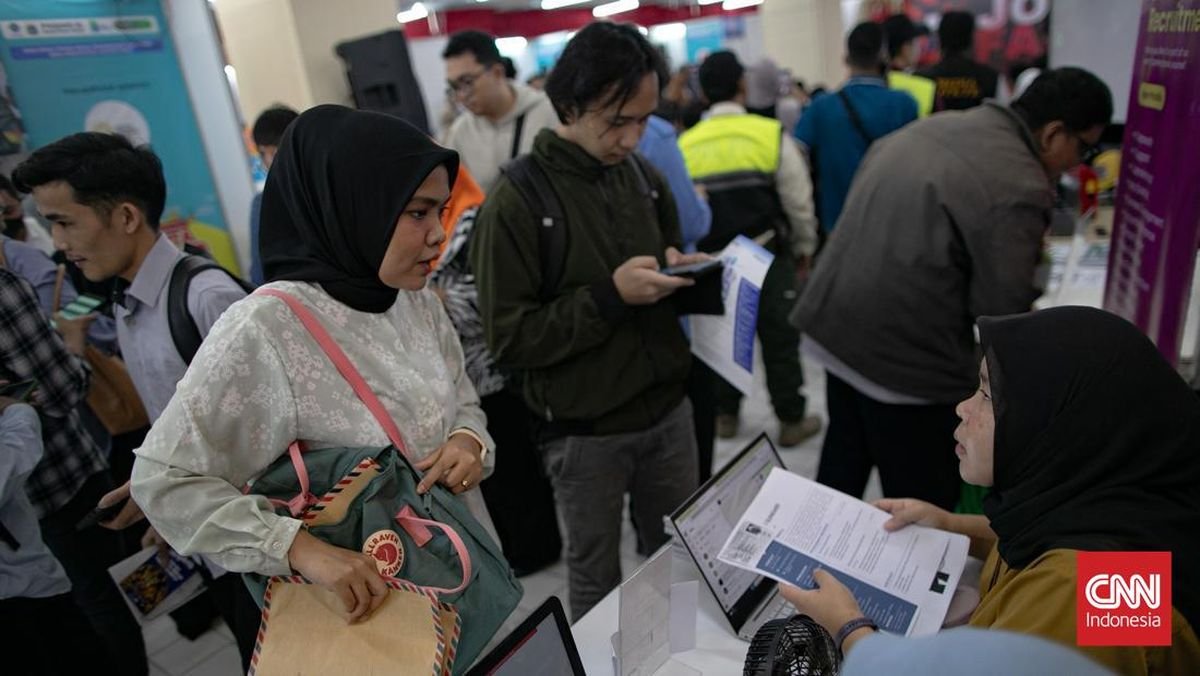 Banjir Pencari Kerja di Jakarta Job Fair Thamrin City