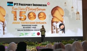 Freeport Berbagi dengan 1.700 Anak Yatim di 4 Area Operasional