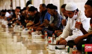 Masjid Istiqlal Gelar Bukber Ramadan, Sedia 3.500 Boks Nasi Tiap Hari