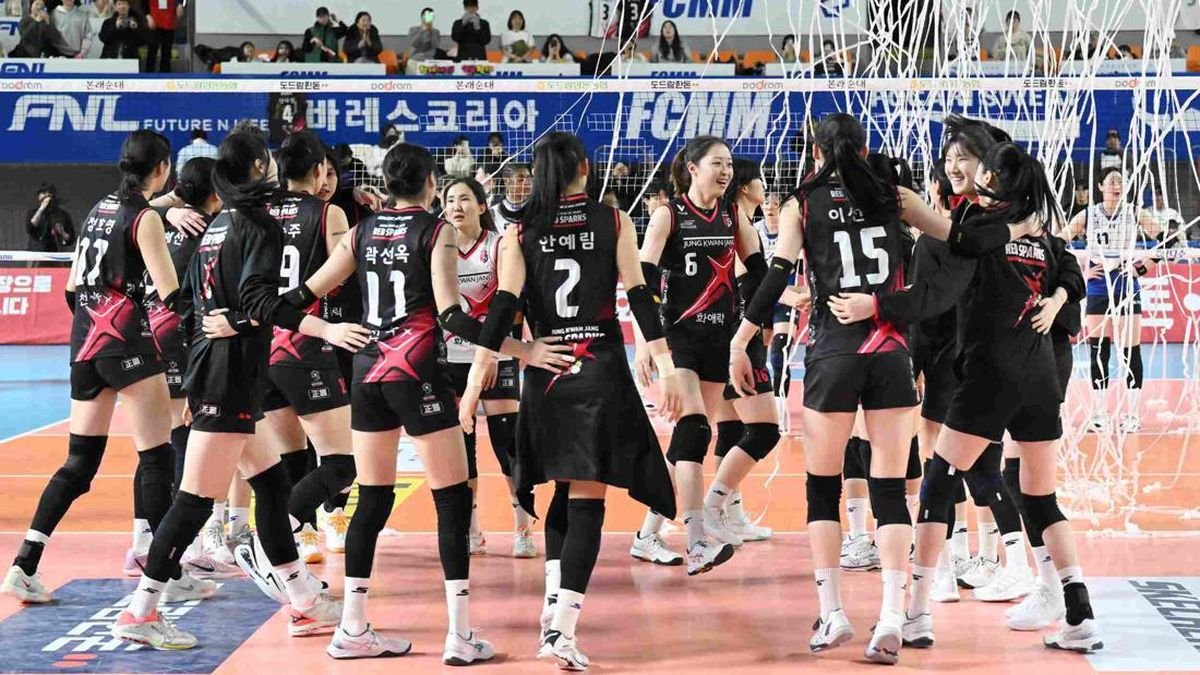 Klasemen Liga Voli Korea Setelah Red Sparks Hajar Pink Spiders 3-2