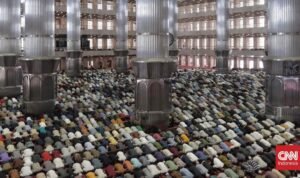 Salat Jumat Pertama Ramadan 1446 H di Masjid Istiqlal