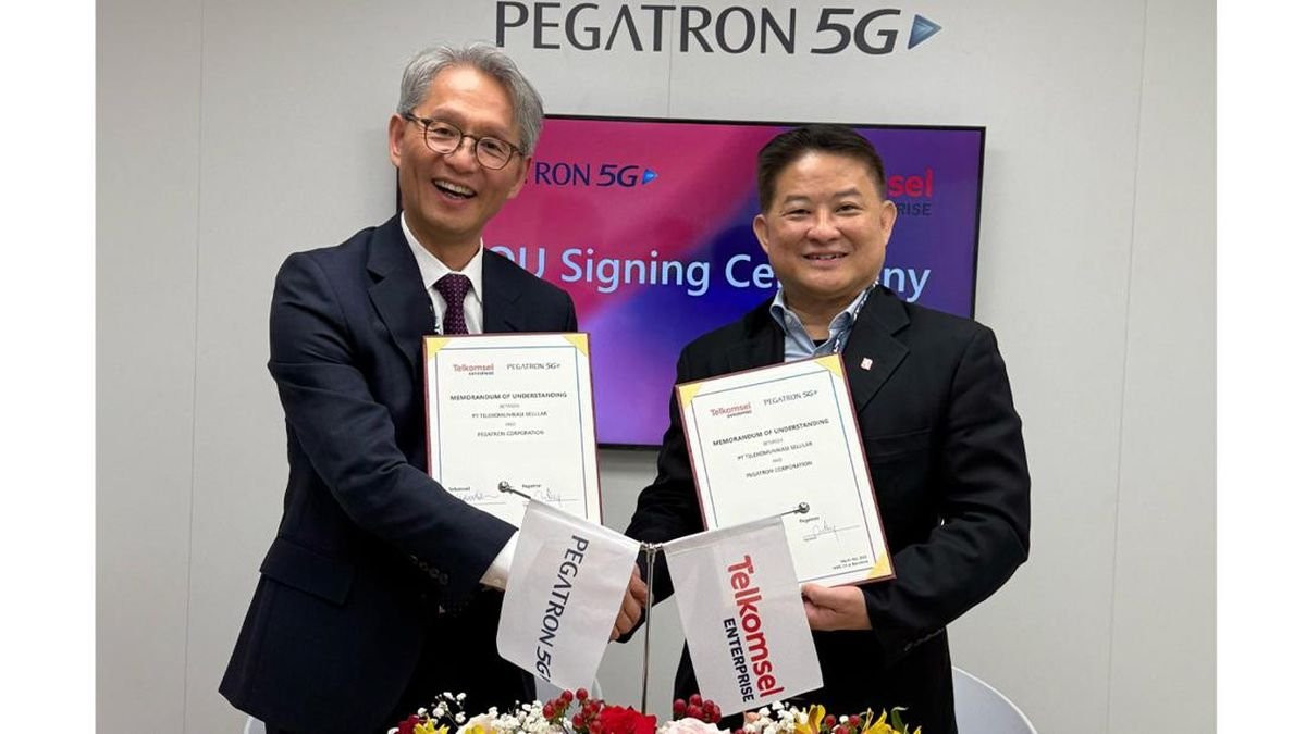 Kolaborasi Telkomsel & Pegatron Dorong Solusi 5G Smart Manufacturing