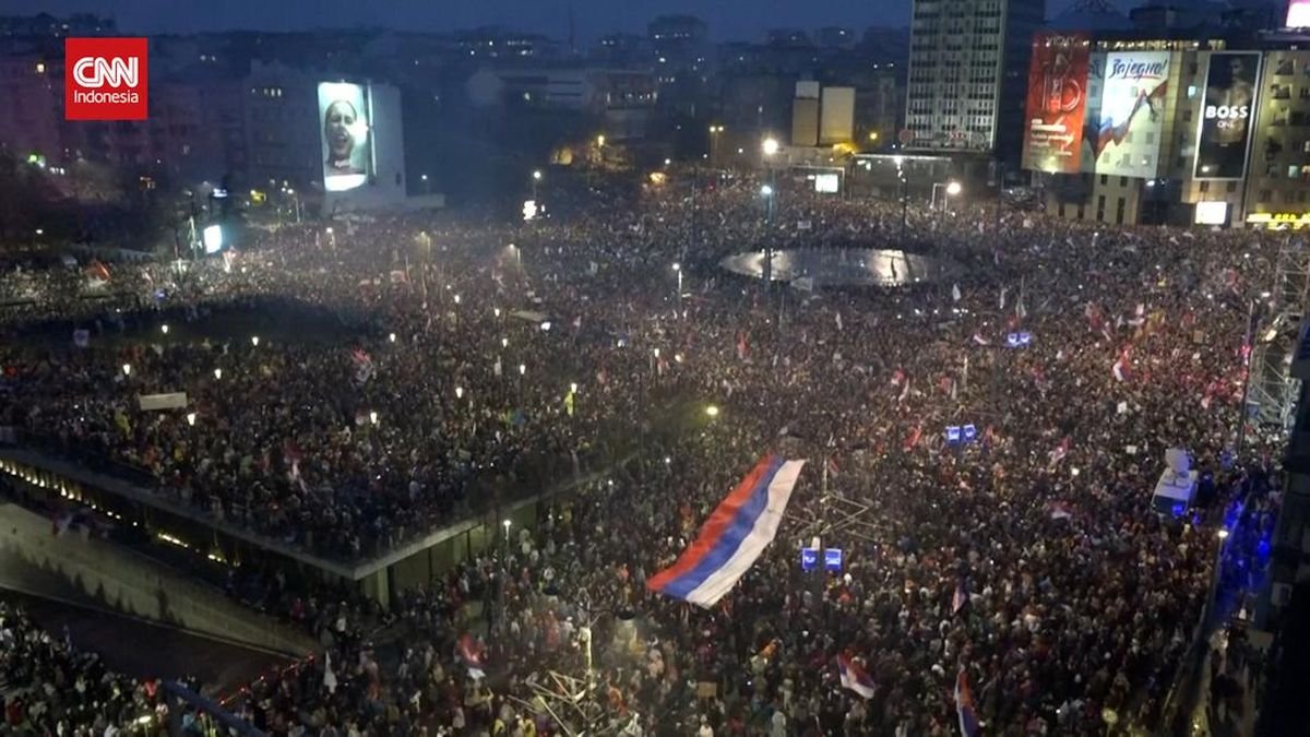 Ratusan Ribu Orang Demo di Serbia, Tentang Pemerintahan Vuvic