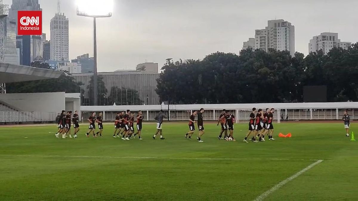 Latihan Timnas Jelang Lawan Bahrain, 3 Pemain Absen