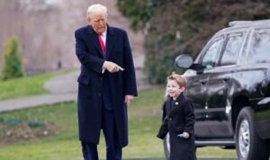 Momen Trump Diajak Bermain Anak Musk Lil X di Gedung Putih