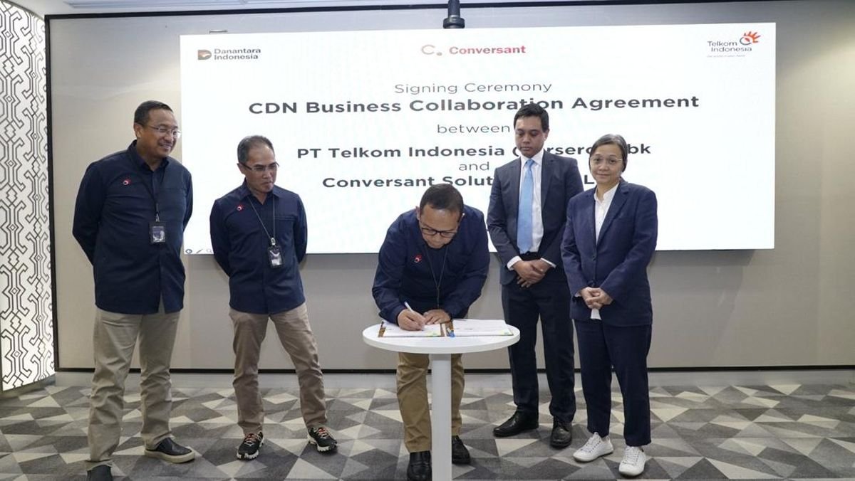 Telkom-Conversant Kolaborasi Hadirkan Layanan CDN Cepat dan Efisien